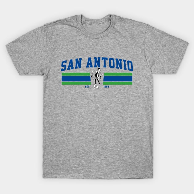 San Antonio Gunslingers - Stripes T-Shirt by Hirschof